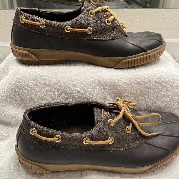Used Michael Kors water boots size 9 - Picture 3 of 9